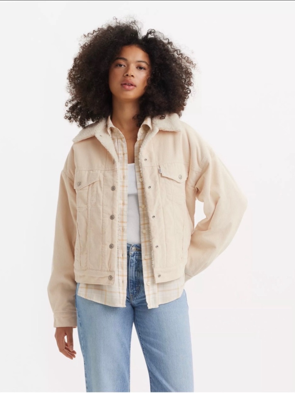 NWT Levi’s ‘90’s Sherpa Trucker Jacket - Picture 2 of 6
